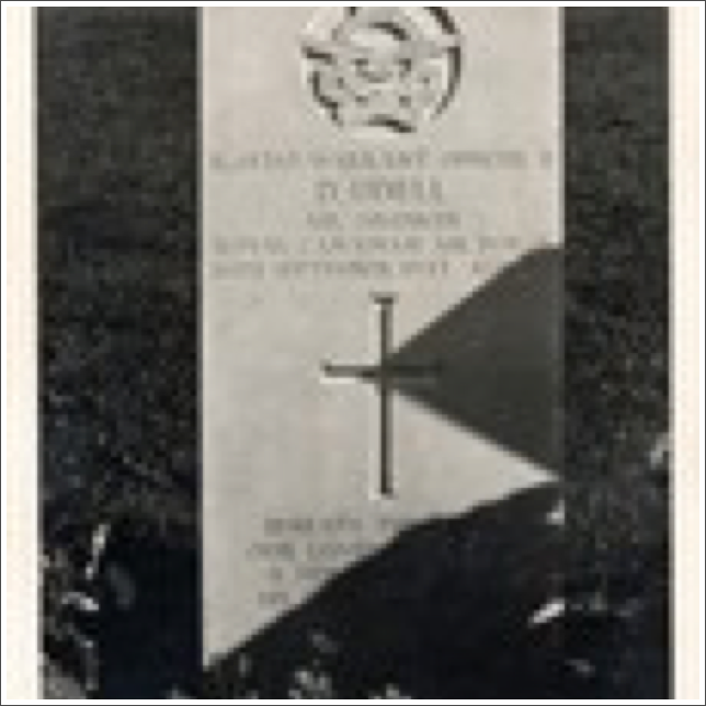 Donald Joseph Udell's monument in Germany